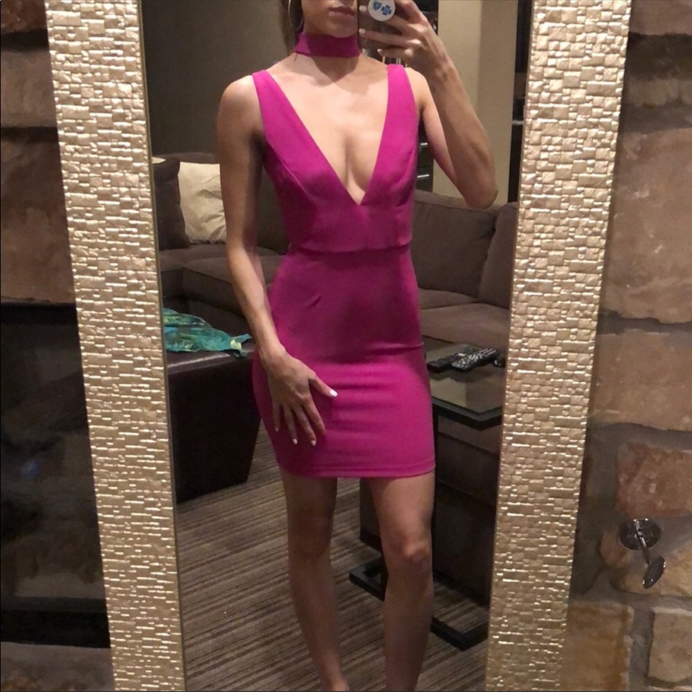 COPY - Lulus mini choker dress